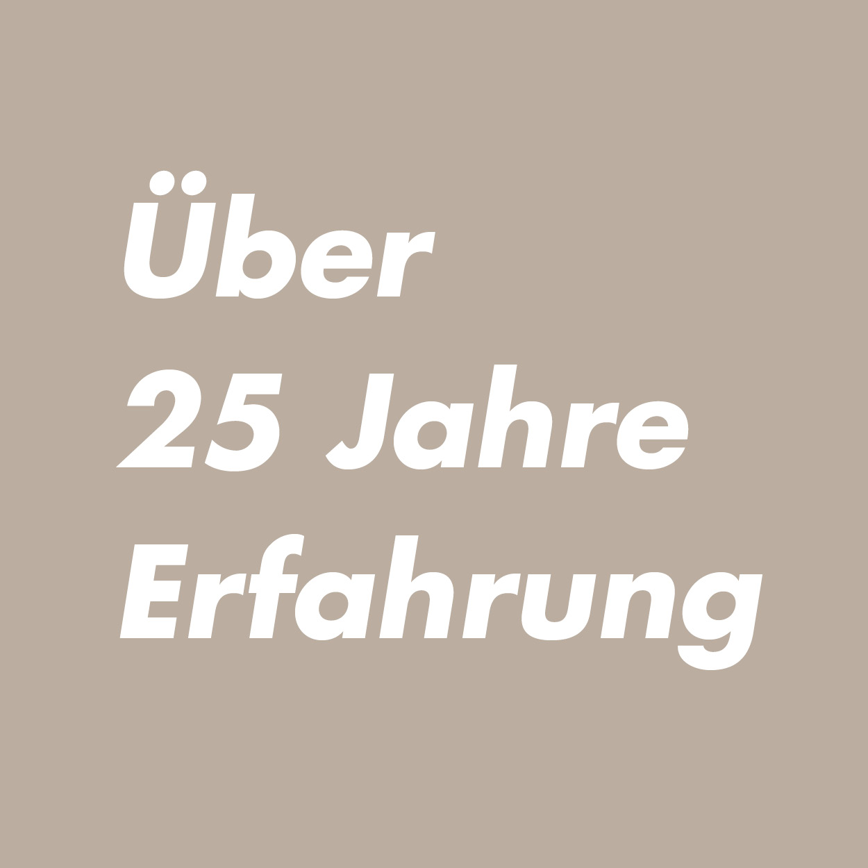 BEAUTYCLINIC über 25 Jahre Erfahrung