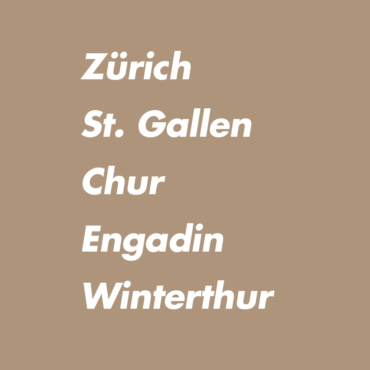 BEAUTYCLINIC Standorte Zürich, St. Gallen, Winterthur, Chur und Engadin